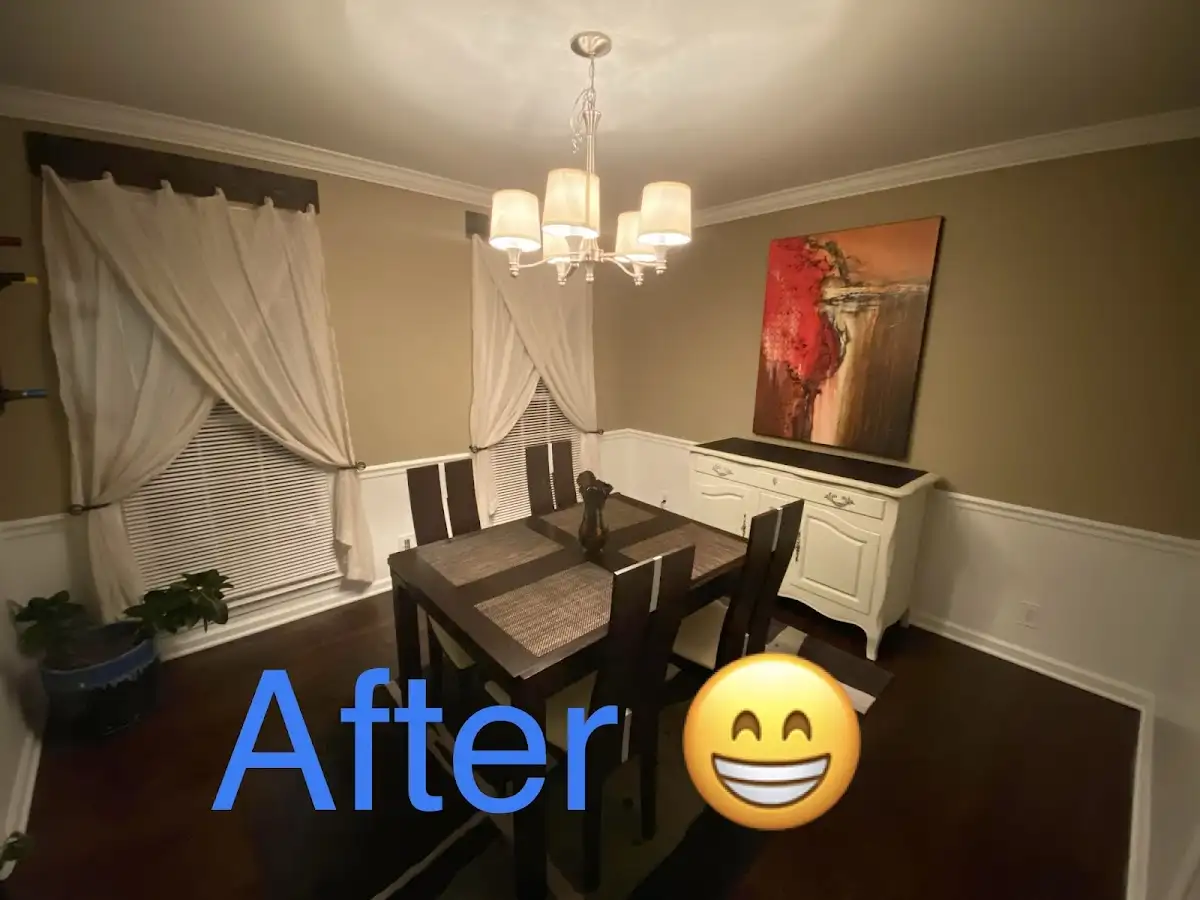 Professional dining room restoration after water damage in Groton